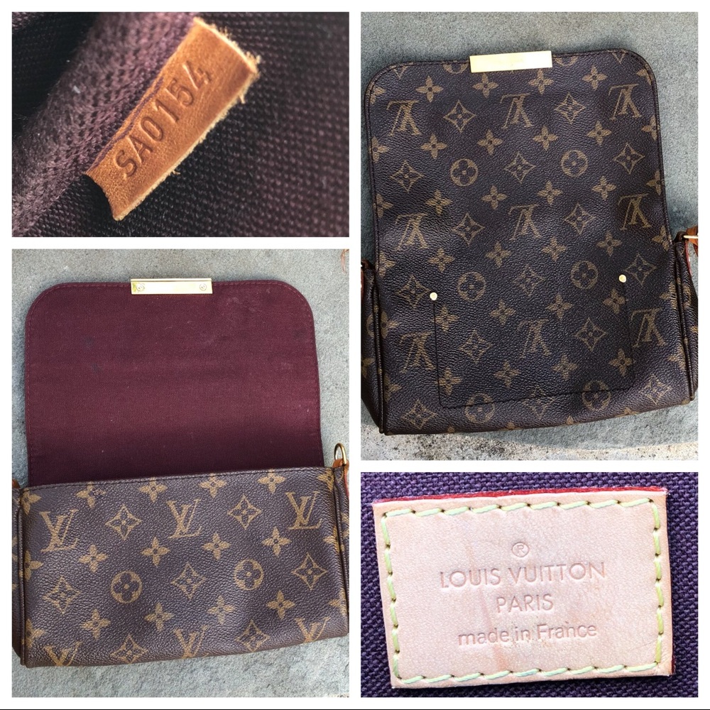 🚫SOLD🚫LV Mono Favorite PM WDUST BAG, STRAP & BOX - Picture 4 of 8